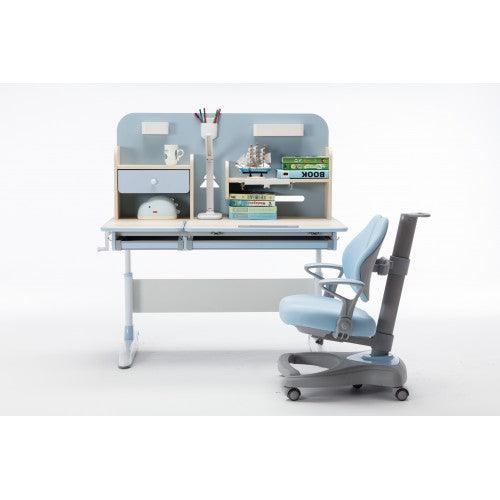Children Kids Multifunctional Adjustable Study Desk with Double-Winged Swivel Chair - Toytexx Children Kids Multifunctional Adjustable Study Desk with Double-Winged Swivel Chair - Toytexx